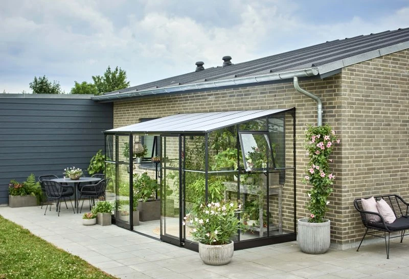 Royal Well Muurkas Qube LT 612 Zwart Gecoat - Afbeelding 1